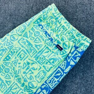 Chubbies Mens XL 5.5" Mesh Lined The Shakedowns Classic Swim Trunks Green Blue